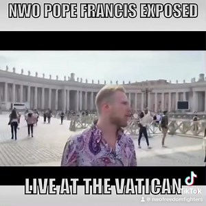 In 2022 I went to The Vatican and EXPOSED Pope Francis for the N.W.O puppet pope he is ! Check it out ! Follow my page for more truth videos and if you want to see the full length video (I do recommend) link is below 👇 https://youtu.be/GcJZ0OOc_84?si=CmBOF_qmdoGrHPn | Linol Anderson