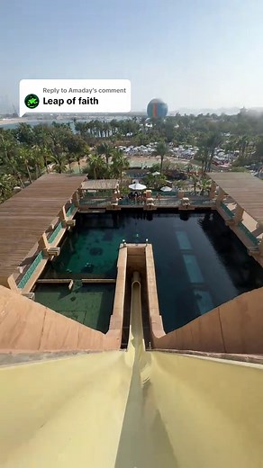 Experience the Thrill of the Leap of Faith at Aquaventure