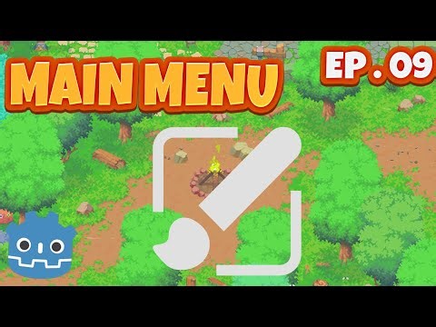 Main Menu Beginner Tutorial In Godot 4.2 In 4 minutes