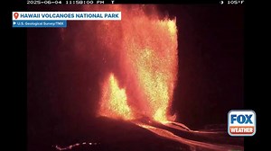 Watch: Dramatic time-lapse video shows power of Kilauea's latest eruptive episode