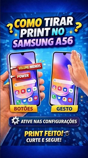 HOW TO TAKE A SCREENSHOT ON A SAMSUNG A56 #samsung #smartphone #cellphone #tips #shorts