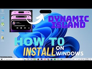 How to install Dynamic island on windows
