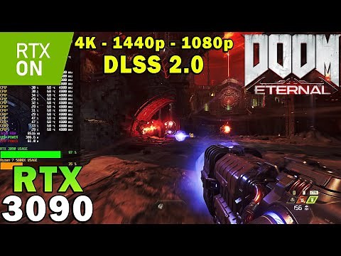 DOOM Eternal | Ray Tracing | DLSS ON/OFF | RTX 3090 | R7 5800X | 4K - 1440p - 1080p | Max Settings