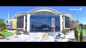Today, 22 months to the day after first revealing the project plans, Australia's first integrated stadium hotel opens its doors at Adelaide Oval. Here's a time-lapse of Built Environs constructing Oval Hotel. Book your stay at www.ovalhotel.com.au | Adelaide Oval