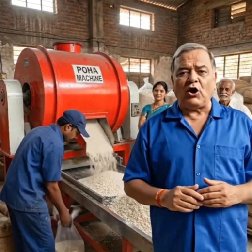 Poha making machine #machine #facts #smallindustries