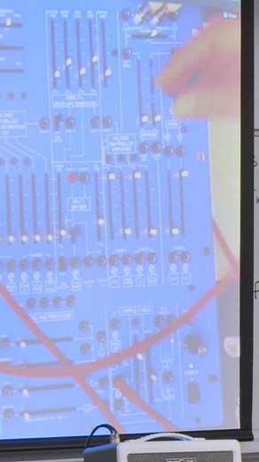 Exploring Computer Music with R2D2 and Analog Synths