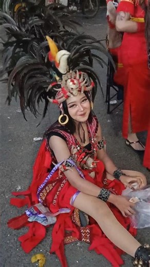 VIRAL.. BEAUTIFUL BINGITZ MASCOT "DAYAK BORNEO" UGRA TANI AUDIO GANK CARNIVAL TAWANGREZENI TUREN ...