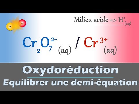 Oxydoréduction -🧪 Équilibrer une demi-équation électronique en milieu acide | Physique Chimie |Lycée