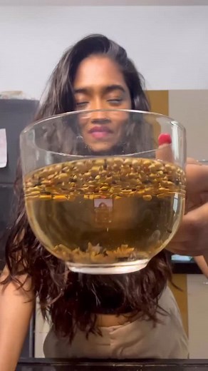 Priyanka Pawar | Easy & Healthy recipes | Baby food expert on Instagram: "Are you struggling from hair fall? Hair fall detox water - 1 tsp - Meethi seeds - 1 tsp - coriander seeds - 1 tsp - kalonji - 1 tsp - Jeera - 1 tsp - flax seeds - 1 tsp - sauf Soak over night and drink the water [ detox water, haircare routine , haircare tips, hairfall solution , ayurvedic haircare, Indian hair care , Instagram growth , viral videos , Cannes film festival]"