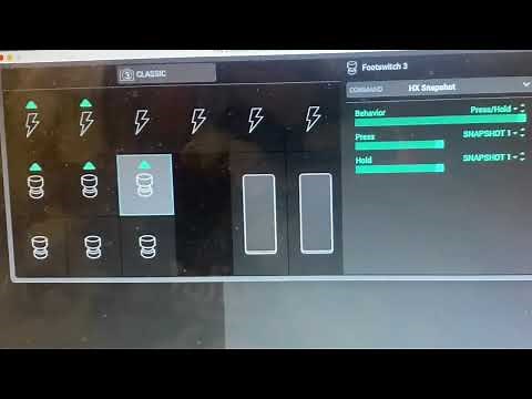 HX Effects/Helix/HX Stomp: Using Snapshots while in Stomp Mode