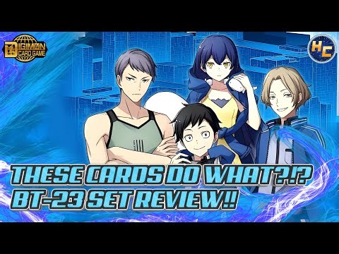 THESE CARDS DO WHAT?!? - Digimon TCG BT23 Set Review