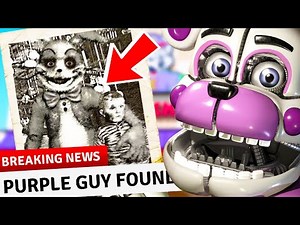 Finally PROVING FNAF was REAL BEFORE the GAMES! (Purple Guy Found in old Photos)