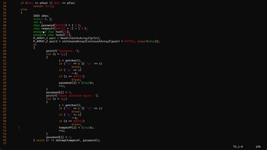 C语言·文件的加密和解密