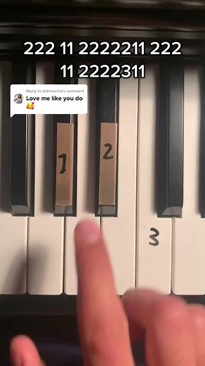 57K views · 336 reactions | Love Me Like You Do #piano #pianotutorial #pianolessons #pianoteacher | Quick Notes | Facebook