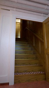 Titanic secret second-class staircase that was never used. All artwork by @rmstitanic.design #titanic #history #design #style #interior #secret #decor #ship | Titanic Design