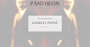 Charles Pathé Biography | Pantheon