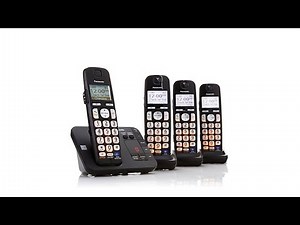 Panasonic DECT 6.0 PLUS 4pack Cordless Phones