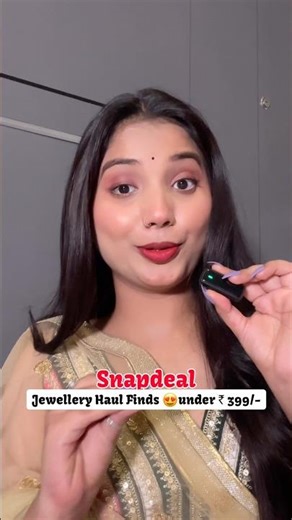 Affordable Wedding Jewellery Haul from Snapdeal | Sab Kuch ₹399 Ke Under! 💎 #snapdealhaul