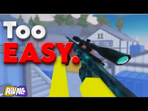 How to Become a DEMON at Sniping in ROBLOX RIVALS...