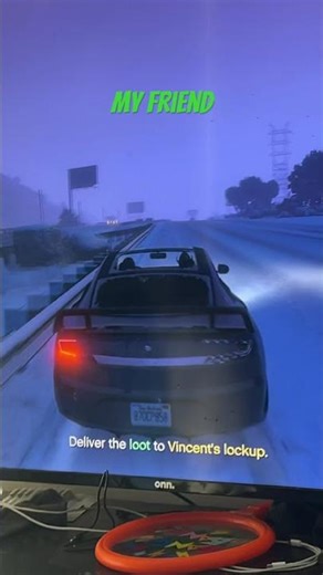 Me and my friend playing gta5