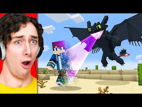 I Fooled My Friend with TOOTHLESS in Minecraft