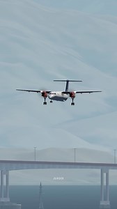 235K views · 937 reactions | Airlines Q400 This landing is crazy | JS Rock Shorts | Facebook