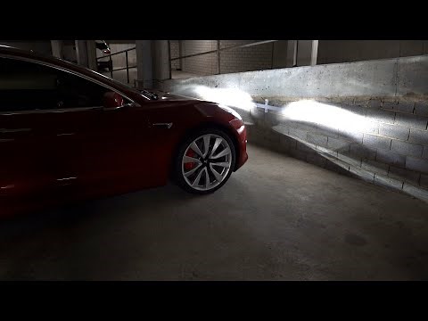 How to actually adjust your reflector Tesla Model 3 headlights