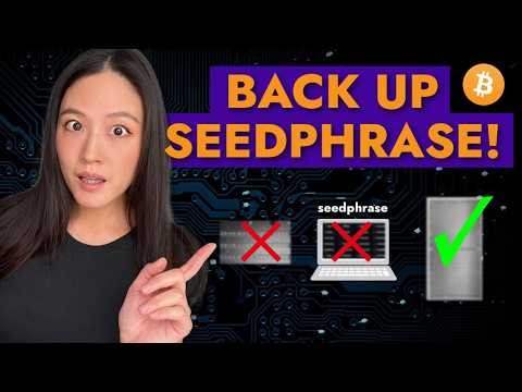 Don’t Lose Your Bitcoin: How to Back Up Your Seed Phrase (Beginner Guide)