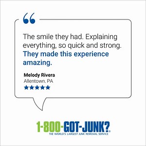 21 reactions · 3 comments | The new year means new beginnings and a great opportunity to let go of your old junk. Our team is always happy to help, and do it with a smile! Here’s a review from an actual customer! Book now: https://bit.ly/3Vk3htu | 1-800-GOT-JUNK? | Facebook