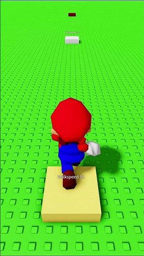 Super Mario Bros. Theme in Roblox (Walkspeed Music)