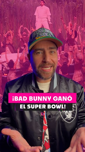 Bad Bunny ganó el Super Bowl Mientras el mundo esperaba discursos estridentes, Bad Bunny optó por algo más profundo: amor, colores y unión. Su cierre en el Super Bowl LX nos dejó claro que “todos somos América”. #BadBunny #SuperBowlLX #HalftimeShow #OrgulloLatino
