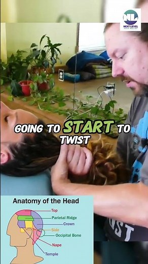 Hair Pulling Scalp Massage 2/1 #nextlevelpainrelief