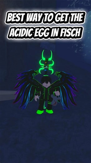 FASTEST WAY to get the new ACIDIC EGG in fisch #easter #easy #roblox #fisch #fast #gaming #tutorial