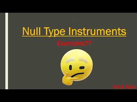 Difference between Null and Deflection Type Instruments??