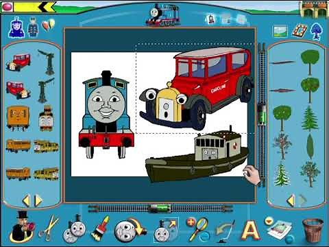 Thomas & The Magic Railroad Print Studio Walkthrough