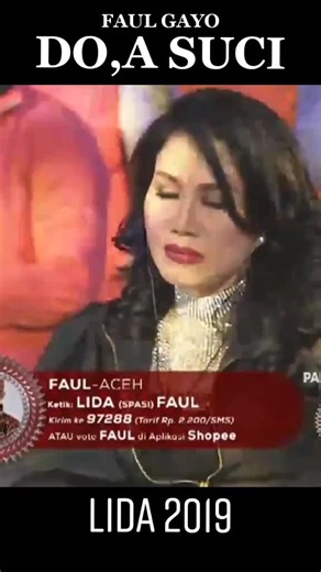 faul Lida - Do,a Suci @Faul Gayo #faulgayo #lida2019 #indosiar #fyp #fypage #fyppppppppppppppppppppppp #viral