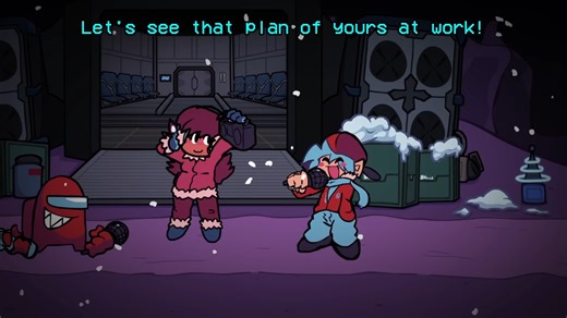 [FNF] Sabotage (2025) WITH LYRICS (ft. @spookympeg, @evaamariam) - Vs Impostor