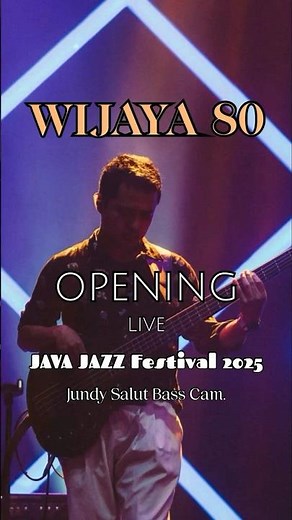 WIJAYA 80 OPENING Live Java Jazz Festival 2025 #wijaya80 #javajazzfestival #live