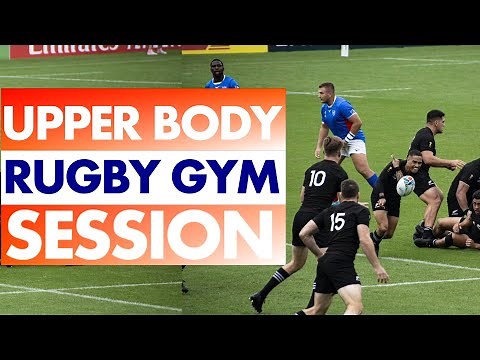 Rugby Exercise Program | Upper Body Gym [ Axe Rugby ]