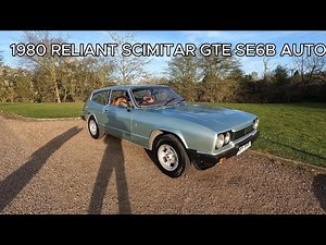 1980 RELIANT SCIMITAR GTE SE6B AUTO