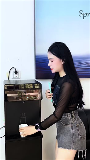 Spring water filter នៅលើ TikTok