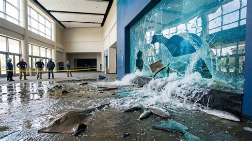 Why the world's biggest aquarium broke