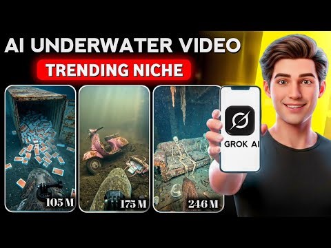AI Fish Underwater Video Kaise Banaye 🔥 | AI GoPro Animal Camera Tutorial | Ai Video Kaise Banaye