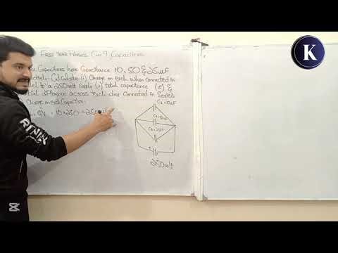 First Year Physics Chapter 9 Capacitors Numerical.