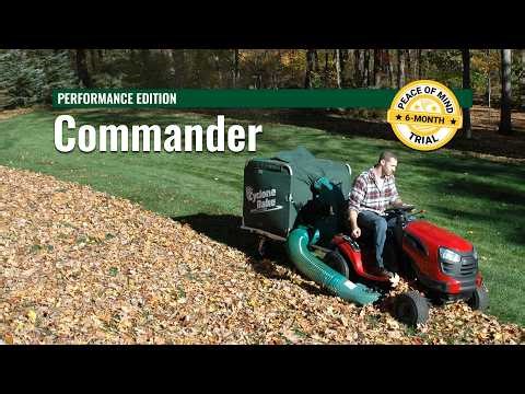Cyclone Rake Commander Features