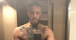 Conor McGregor's semi-naked selfie leaves nothing to the imagination