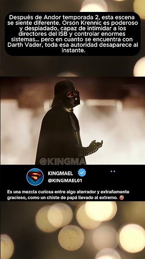 Rogue One: A Star Wars Story— Orson Krennic visita a Darth Vader