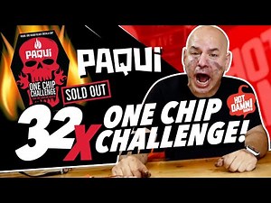 32X Paqui One Chip Challenge | WORLD RECORD