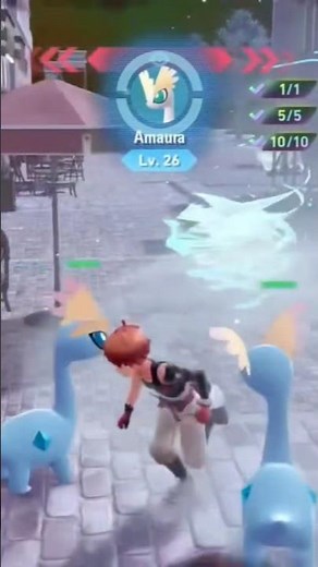 ✨ SHINY Amaura FOUND! 🦕❄️ Pokémon Legends Z-A #legendsza #shinyhunting #pokemon #shinypokemon