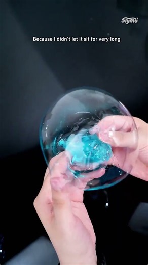 Here's the follow-up to the blowable slime bubbles!#slimes #slime #slymu #DIY #amazing #magic